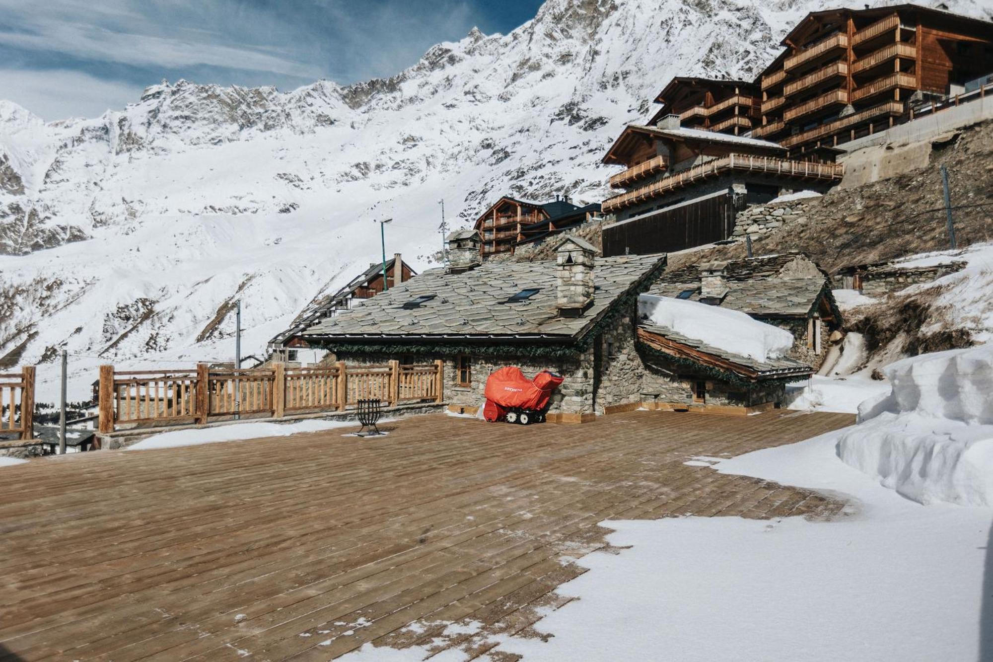 Hotel Cime Bianche ブレウイル・チェルヴィナイア エクステリア 写真